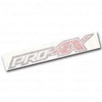 Sticker สติ๊กเกอร์ "PRO-4X" ของแท้ 1 ชิ้น สีขาว,ดำ,แดง สำหรับ Nissan Navara NP300 D23 4x2 4x4 Pick Up ปี 2020-2022